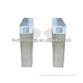Automatic bridge retractable wing pass with interface of relay switch